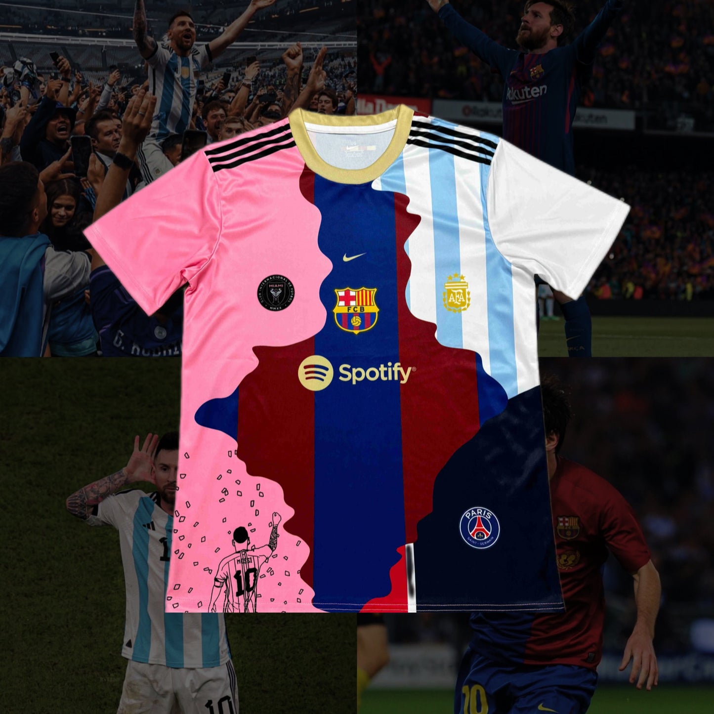 Messi G.O.A.T Jersey Edition