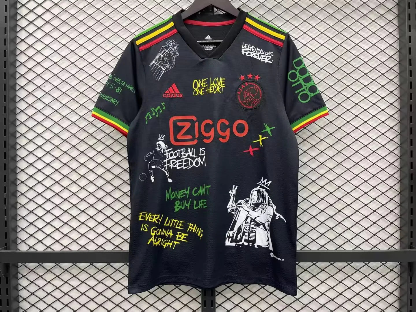 Ajax Bob Marley Edition Jersey