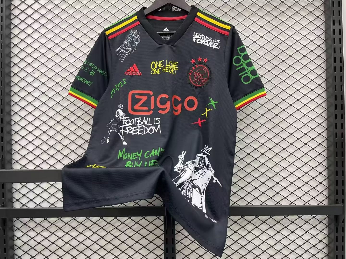Ajax Bob Marley Edition Jersey