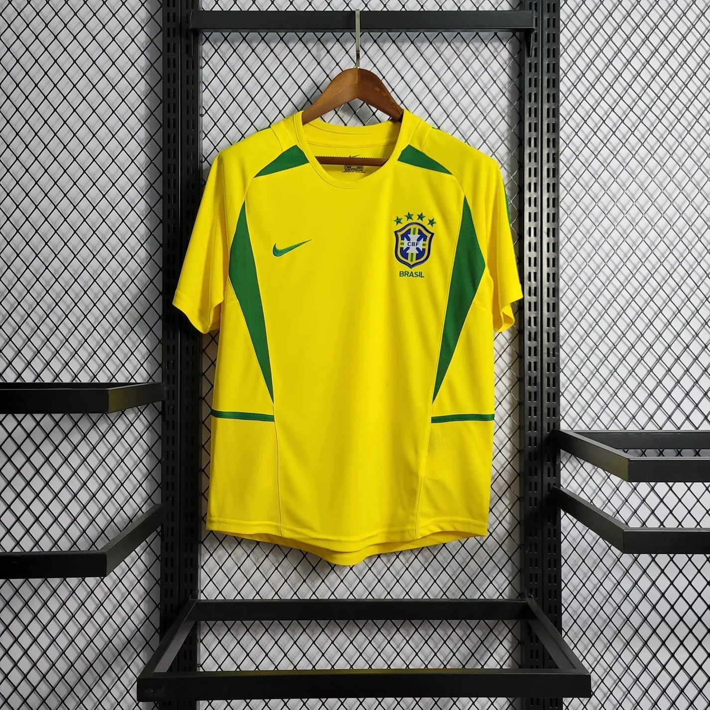 Brazil Home 2002 World Cup Jersey