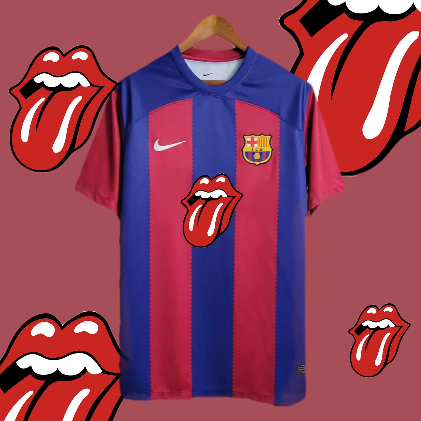 Barcelona x Rolling Stones Edition Jersey