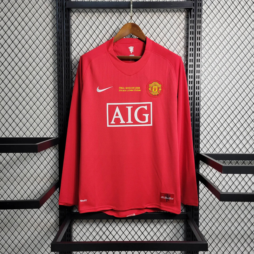 Manchester United 2008 Final Jersey