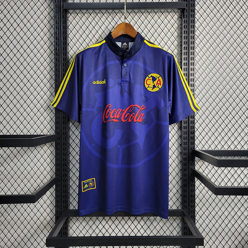 Club Am rica 1998 Retro Jersey Yellow Blue Antica Jerseys Club Am rica 1998 Retro Jersey Yellow Blue Antica Jerseys
