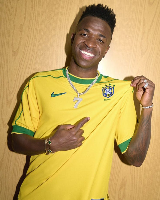 Brazil Retro 1998 Jersey