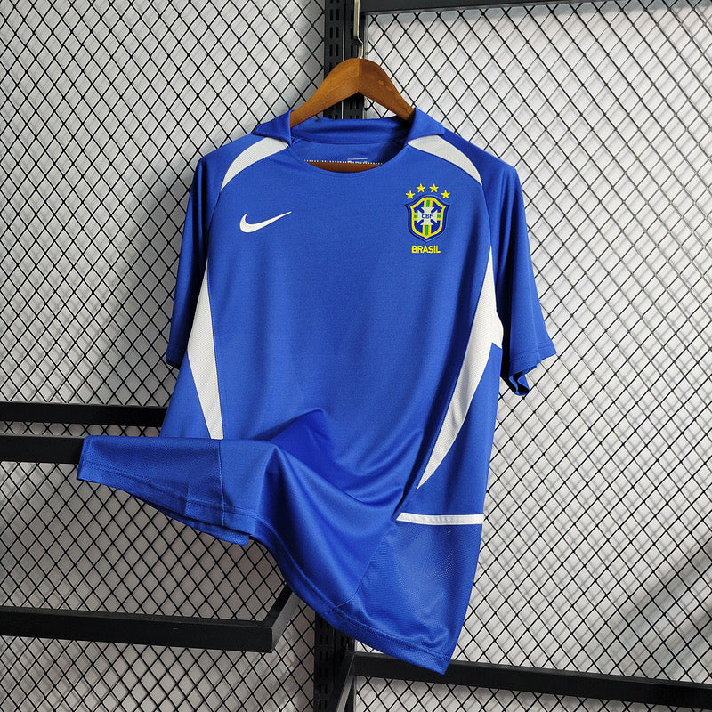 Brazil Away 2002 World Cup Jersey