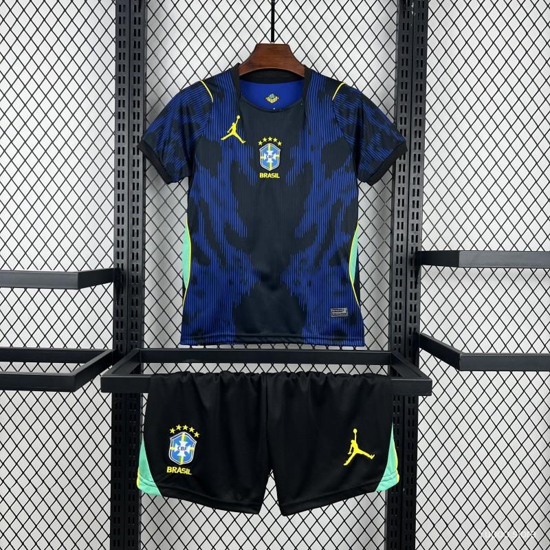 Brazil World Cup 26 Away Kids
