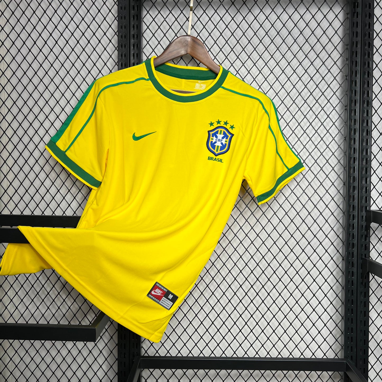 Brazil Retro 1998 Jersey