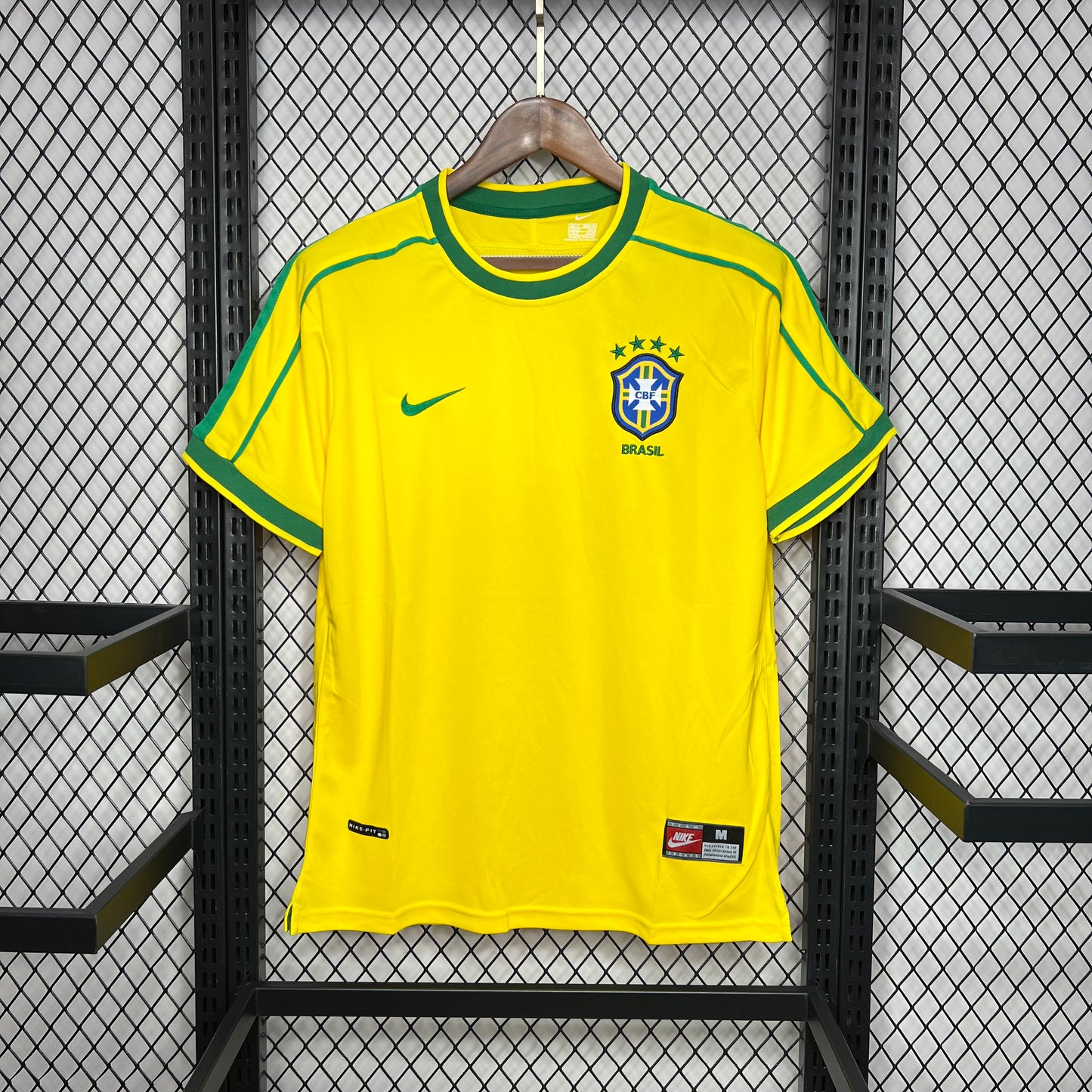 Brazil Retro 1998 Jersey