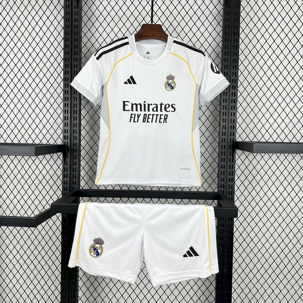 2025/2026 Real Madrid Home Jersey kids
